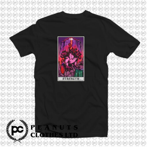 Strength Tarot Card Halloween T Shirt