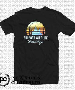 Support Wildlife Raise Boys T Shirt