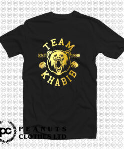 Team Khabib Bear khabib Nurmagomedov T Shirt