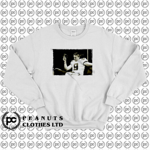 The Joe Burrow Cigar Smoking Sweatshirt