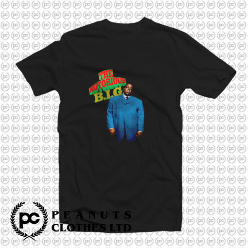 The Notorious BIG. Blue Suit T Shirt