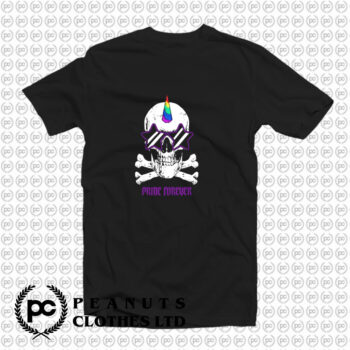Unicorn Skull T Shirt