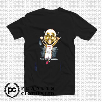 Vintage NBA LeBron James Caricature T Shirt