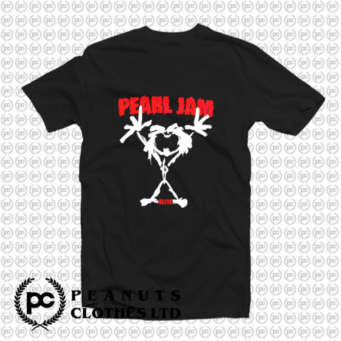 Vintage Pearl Jam Stickman T Shirt