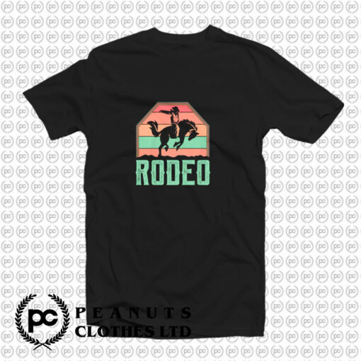 Western Horse Riding Rodeo Country Cowboy T Shirt