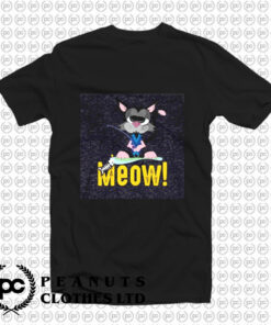 meow cat funny gift for cats lovers T Shirt