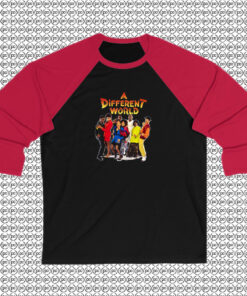 A Different World Show Raglan Tee