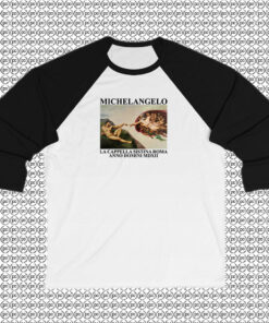 Adam Michelangelo Raglan Tee