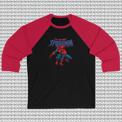 Amazing Spiderman Marvel Raglan Tee