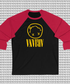 Ariana Grande Nirvana Raglan Tee