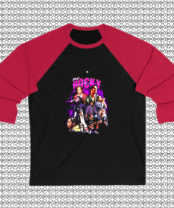 Asap Rocky Bootleg Retro 90s Raglan Tee