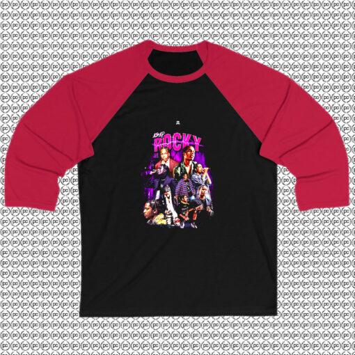 Asap Rocky Bootleg Retro 90s Raglan Tee