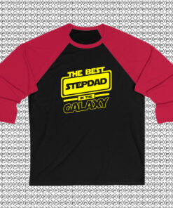 Best Stepdad Star Wars Raglan Tee