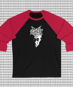 Black Metal Johnny Cash Raglan Tee