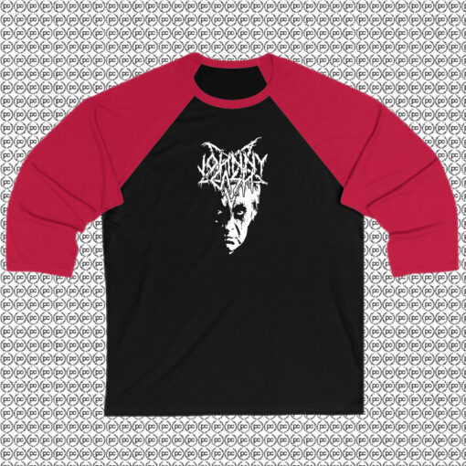 Black Metal Johnny Cash Raglan Tee