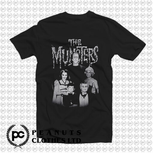 Black and White Munsters T Shirt