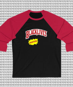 Black lives Matter Backwoods Style Raglan Tee