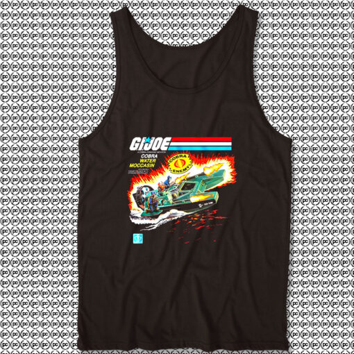 Box Art Cobra Water Moccasin GI Joe Unisex Tank Top