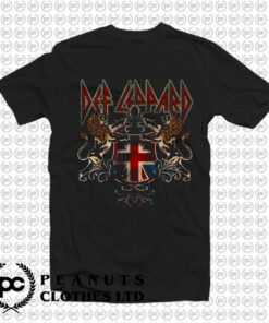 British Crest Def Leppard T Shirt