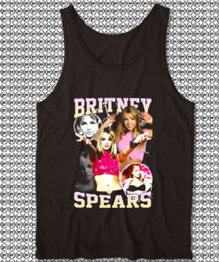 Britney Spears Bootleg Retro Unisex Tank Top