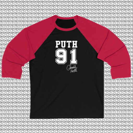 Charlie Puth 91 Sign Raglan Tee