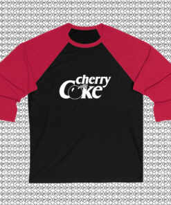 Cherry Coke Raglan Tee