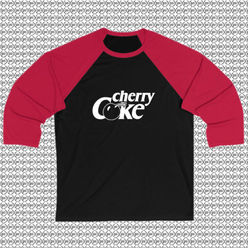 Cherry Coke Raglan Tee