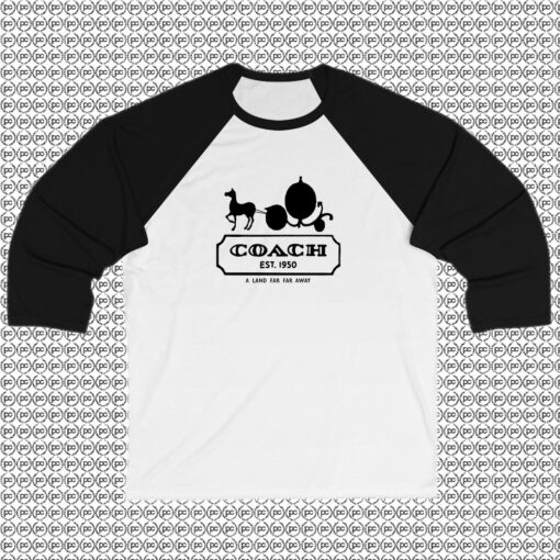 Coach Est 1950 Unisex Sweatshirts Raglan Tee