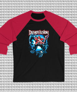 Cool Marvel Superhero Venom Demovenom Raglan Tee