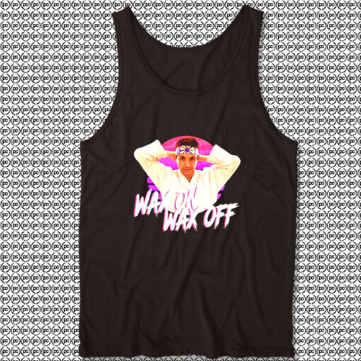 Daniel LaRusso Wax On Wax Off Cobra Kai Unisex Tank Top