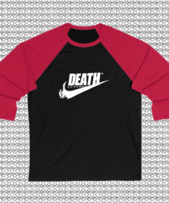 Death Girl Just Do It Japanese Raglan Tee