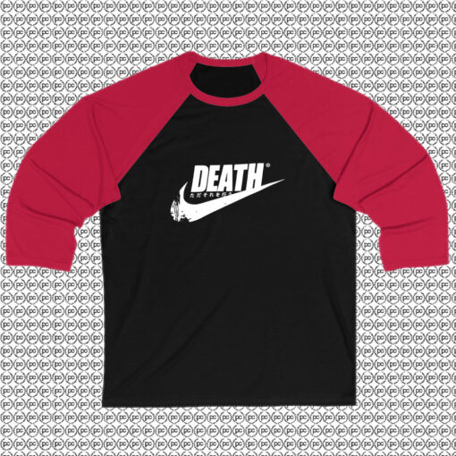 Death Girl Just Do It Japanese Raglan Tee