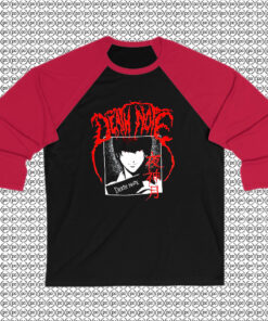 Death Note Light Metal Raglan Tee