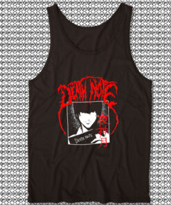 Death Note Light Metal Unisex Tank Top