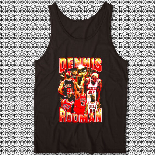 Dennis Oldschool Bootleg Retro Unisex Tank Top