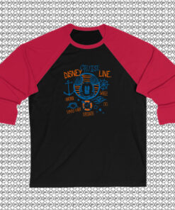 Disney Cruise Line Mickey Mouse Raglan Tee