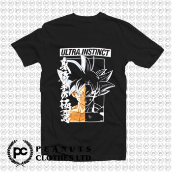 Dragon Ball Super Goku Ultra Instinct Split T-Shirt - Peanutsclothes.com