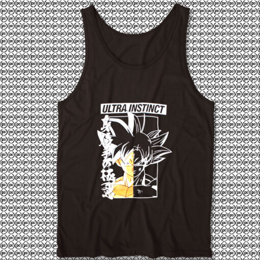 Dragon Ball Super Goku Ultra Instinct Split Unisex Tank Top