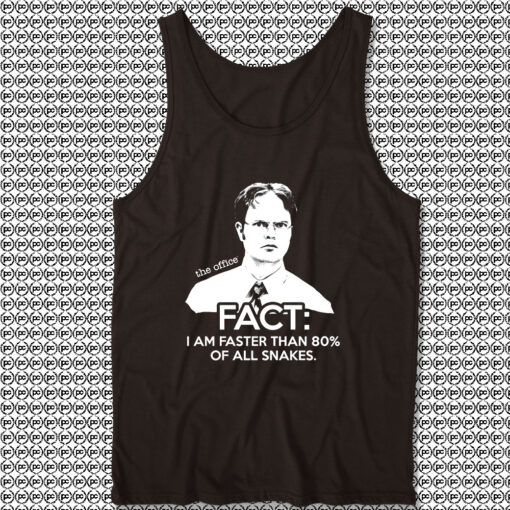 Dwight Schrute Fact The Office Unisex Tank Top