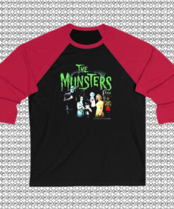 Family Portrait Munsters Raglan Tee