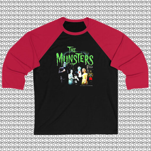 Family Portrait Munsters Raglan Tee