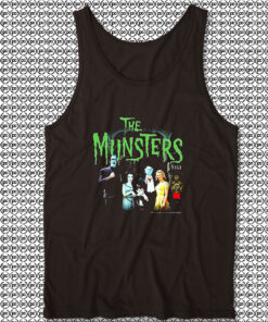 Family Portrait Munsters Unisex Tank Top