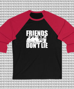 Friends Dont Lie Stranger Things Raglan Tee