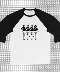 Fuck Off Raglan Tee