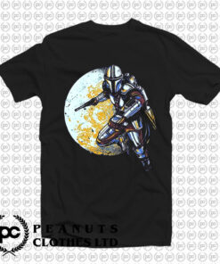 Full Moon The Mandalorian Star Wars T Shirt