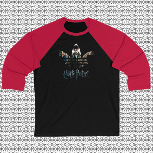 Funny Harry Potter Adidas Inspired Raglan Tee