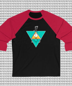 Gravity Falls Bill Cipher deleted bc911cf4d66e10adc557171f17770e446 Raglan Tee