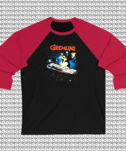 Gremlins Gizmo Keyboard Raglan Tee