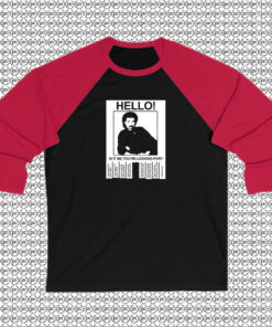 Hello Is It Lionel Richie Raglan Tee