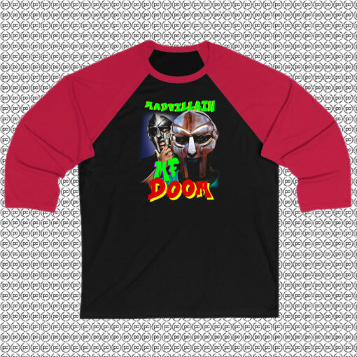 Hiphop MF Doom Vintage 90s Raglan Tee